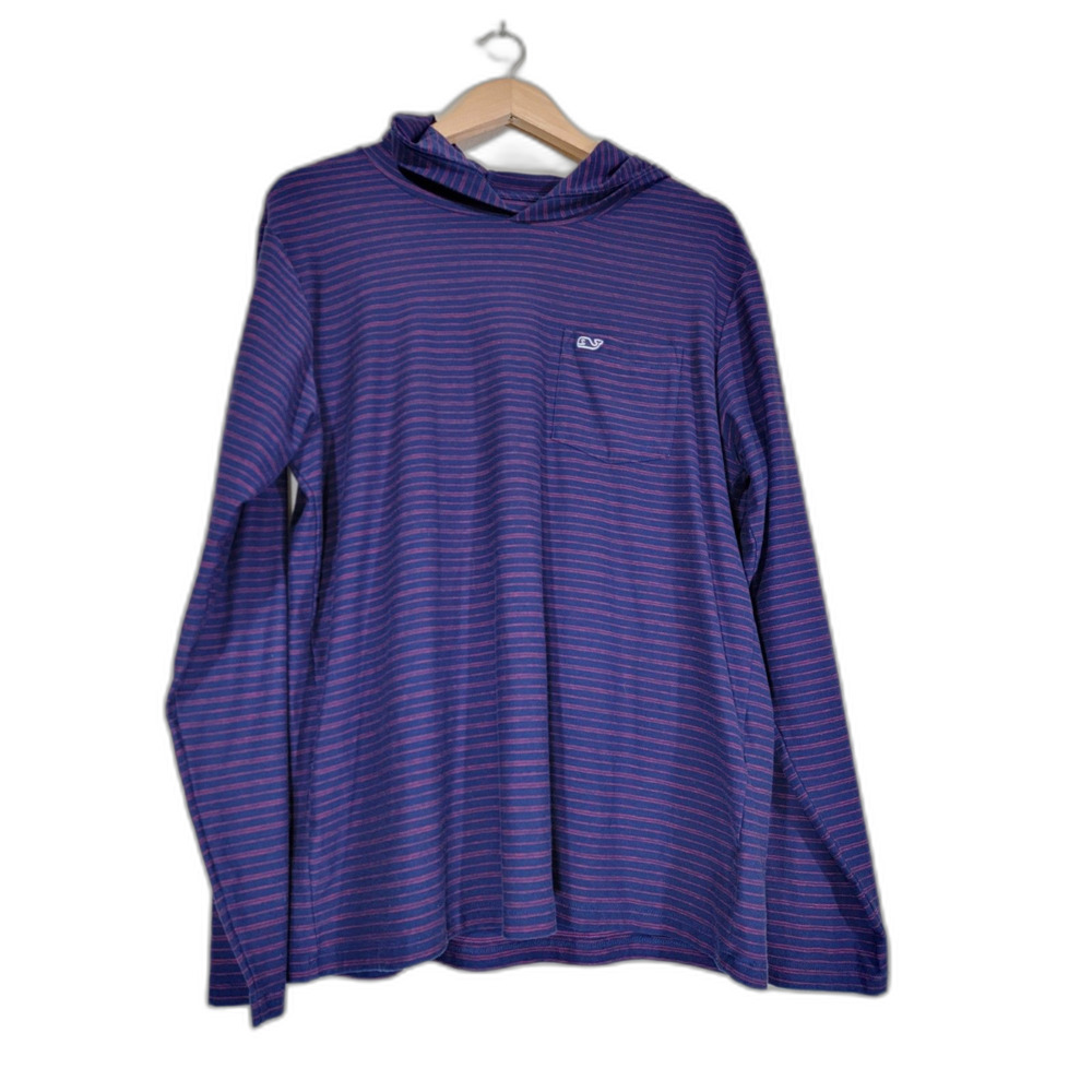 Men's Vineyard Vines Hoodie Shirt - Medium